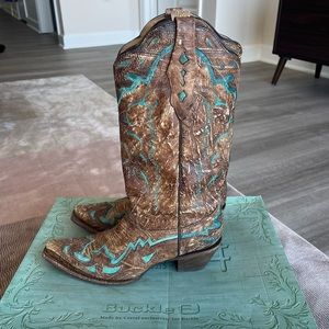 Corral LD Distressed Cowgirl Boots